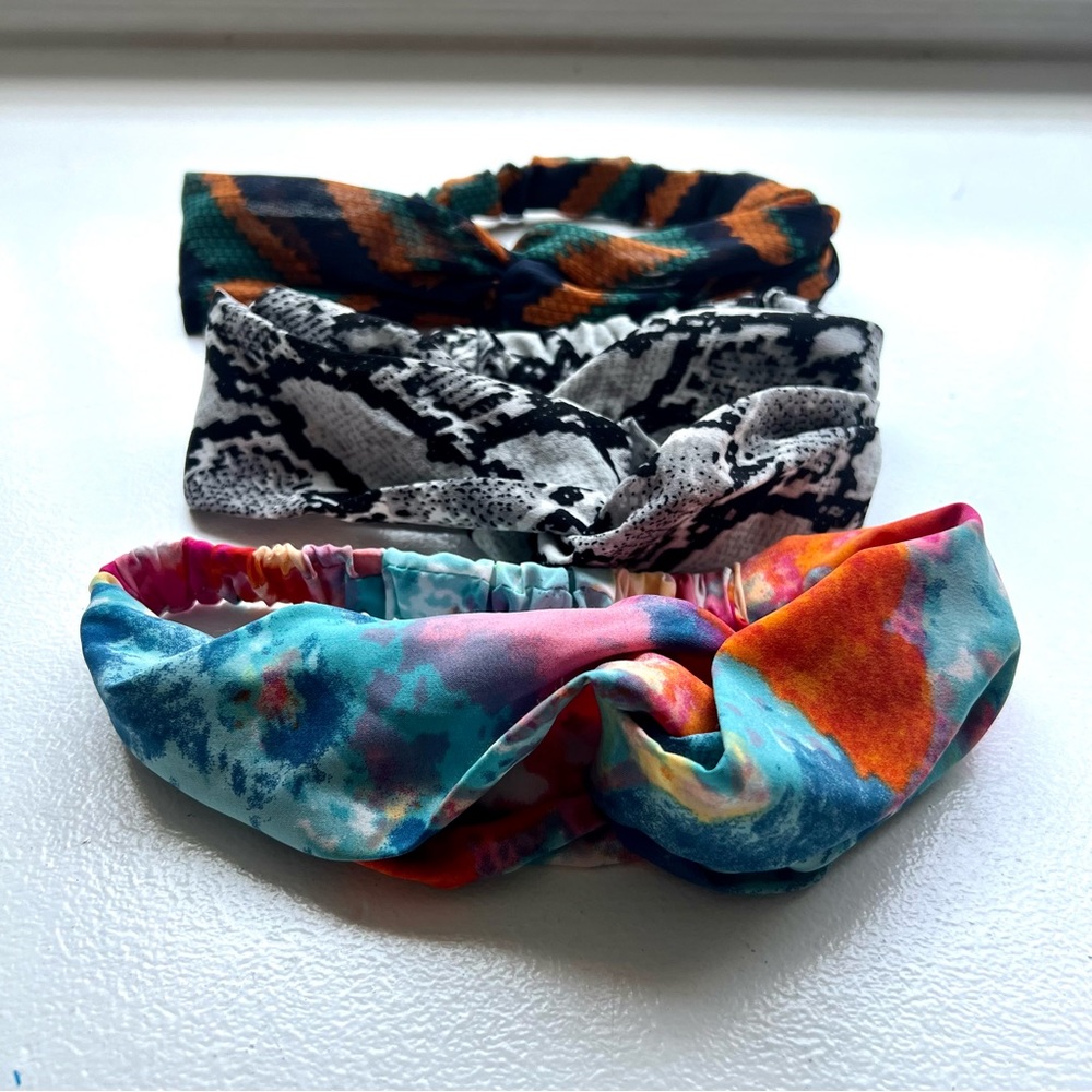 Boho Cross Twisted Head Wrap/Headbands